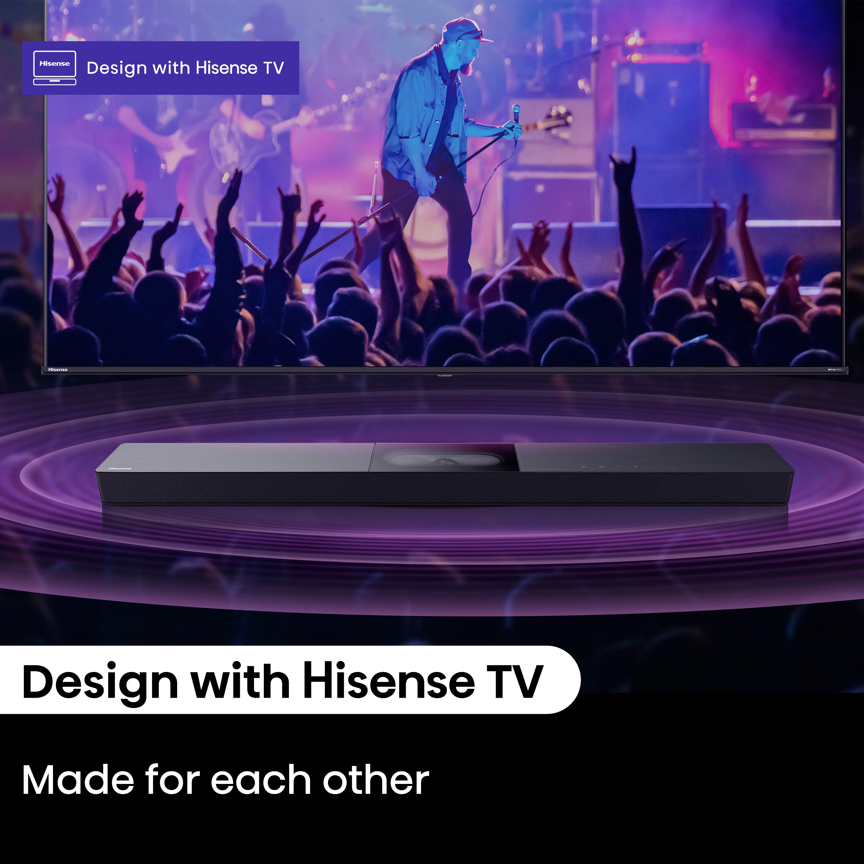 Hisense A620 2.1ch All-in-one Dolby Dightal /DTS Virtual: X, Sound Bar with Built-in Subwoofer - Image 8
