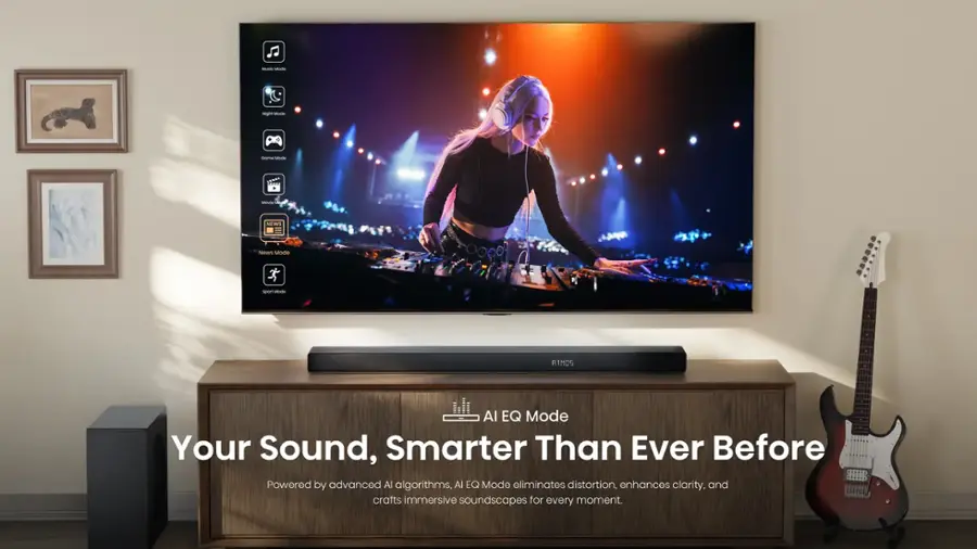 Hisense AX3120Q 3.1.2Ch, Dolby Atmos / DTS:X Sound Bar with Wireless Subwoofer - Image 3