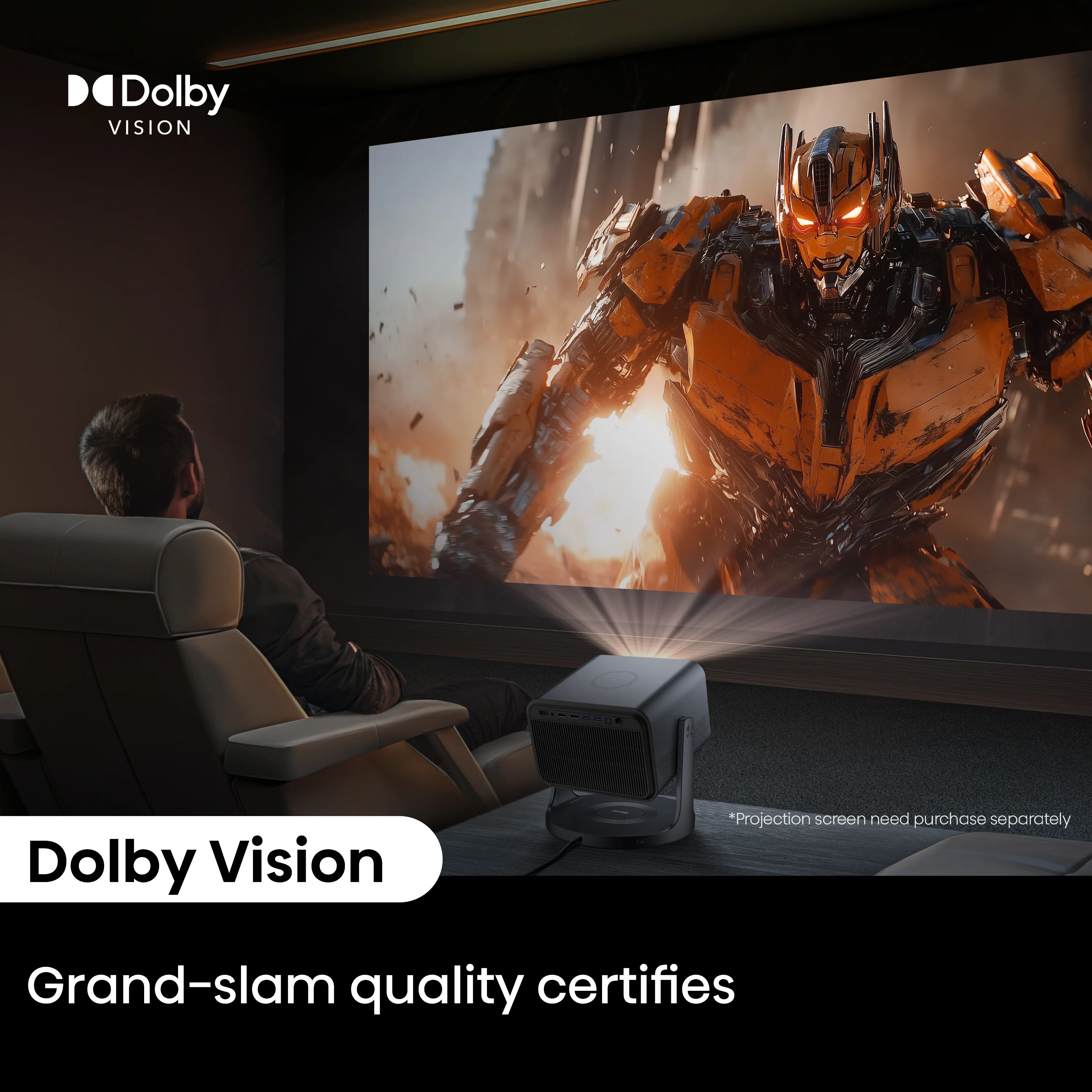 Hisense C2 4k UHD Triple Laser Smart Projector (up to 300") - Image 7