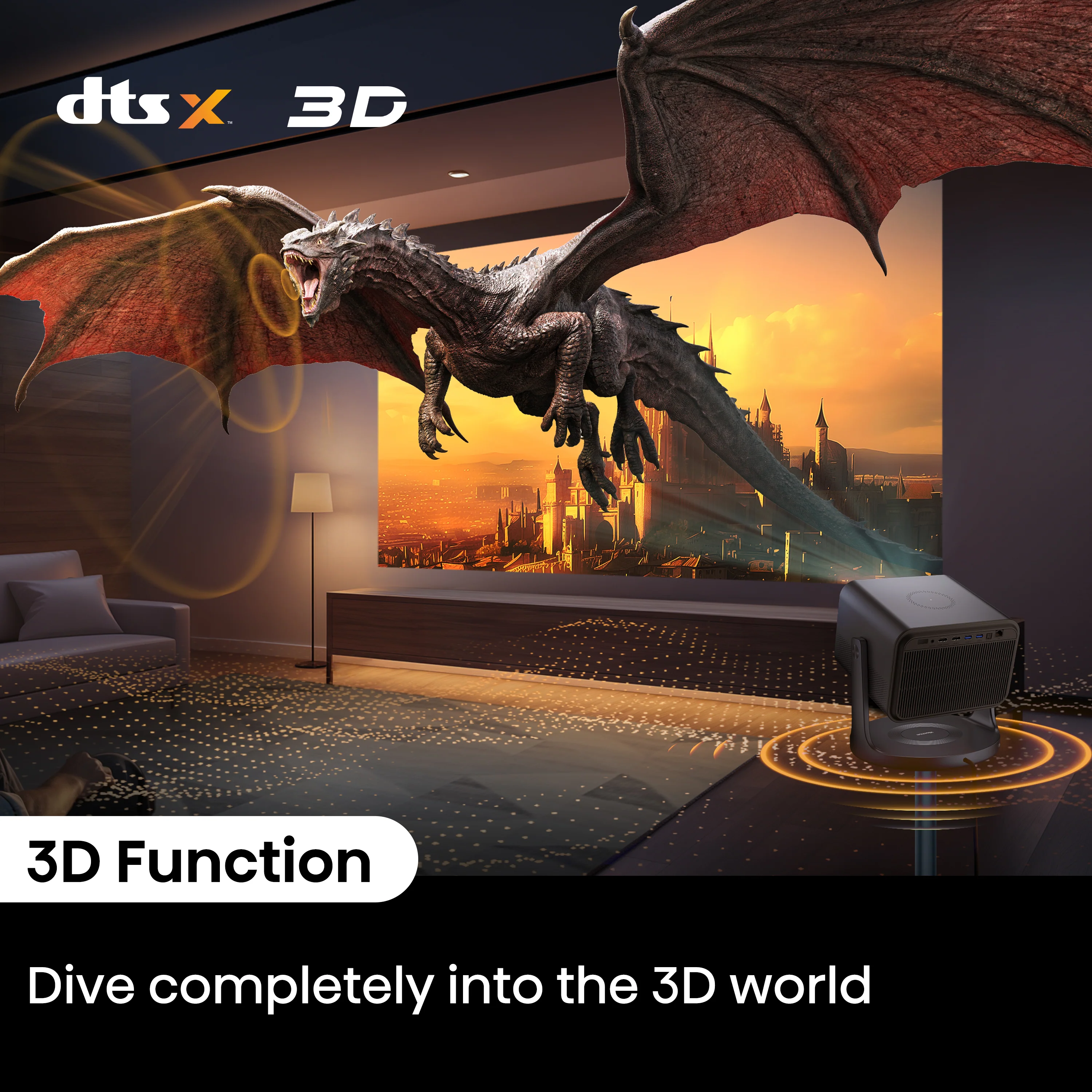 Hisense C2 4k UHD Triple Laser Smart Projector (up to 300") - Image 10