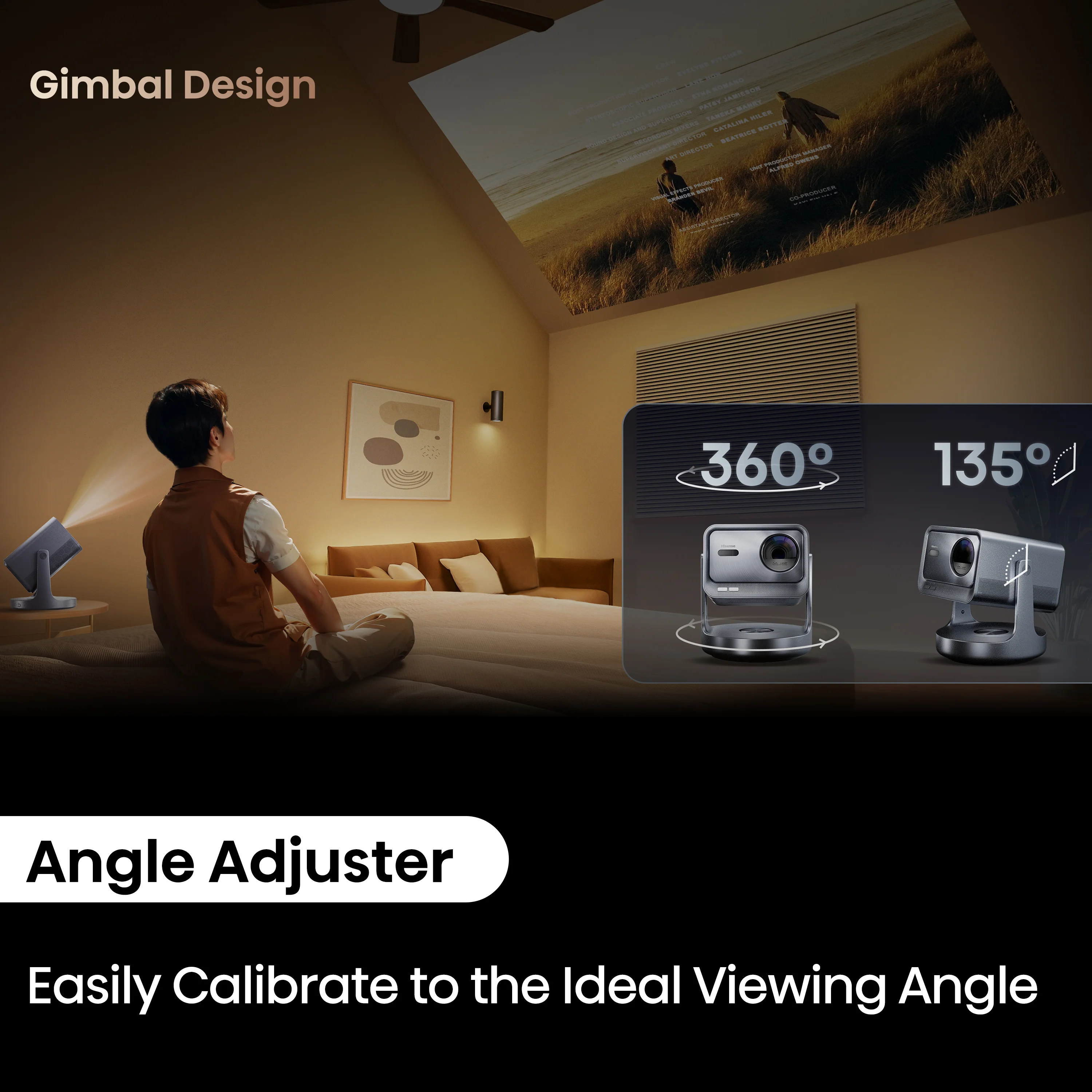 Hisense C2 Ultra 4k UHD Triple Laser Smart Projector (up to 300") - Image 7