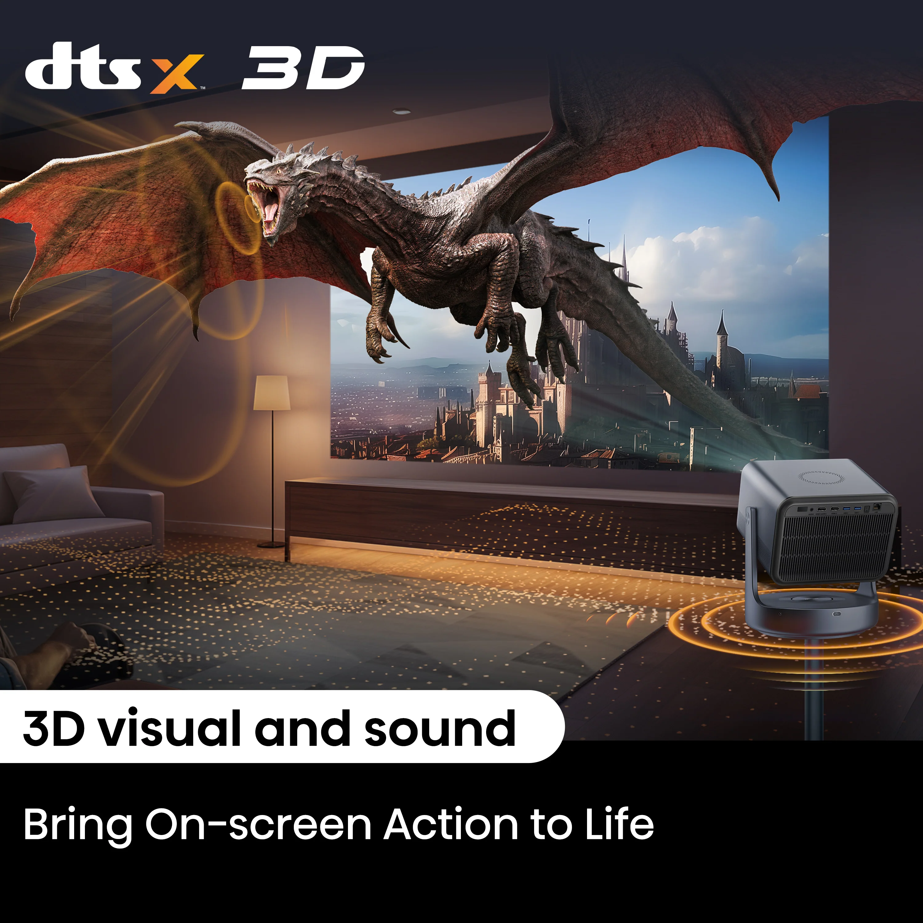 Hisense C2 Ultra 4k UHD Triple Laser Smart Projector (up to 300") - Image 9
