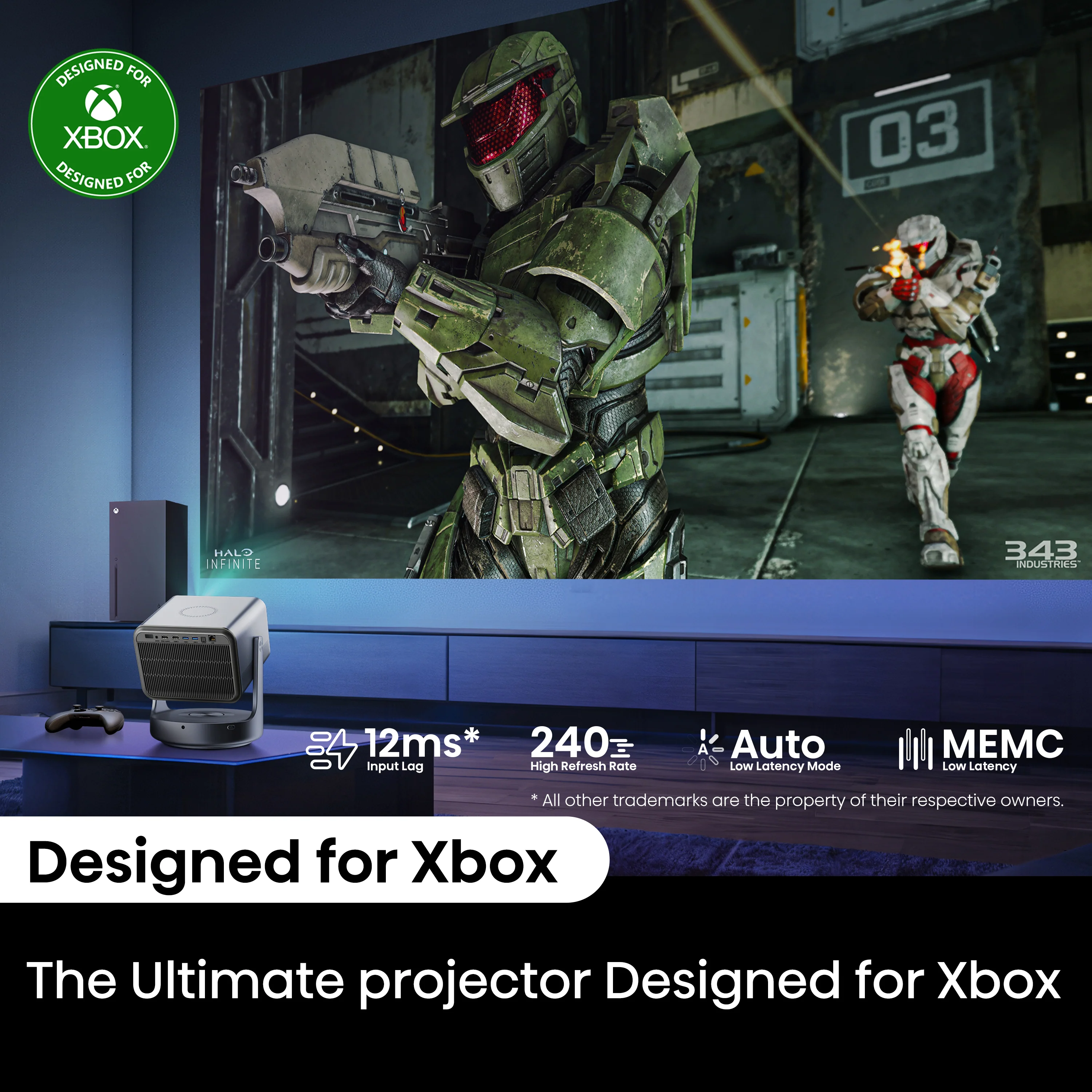 Hisense C2 Ultra 4k UHD Triple Laser Smart Projector (up to 300") - Image 10