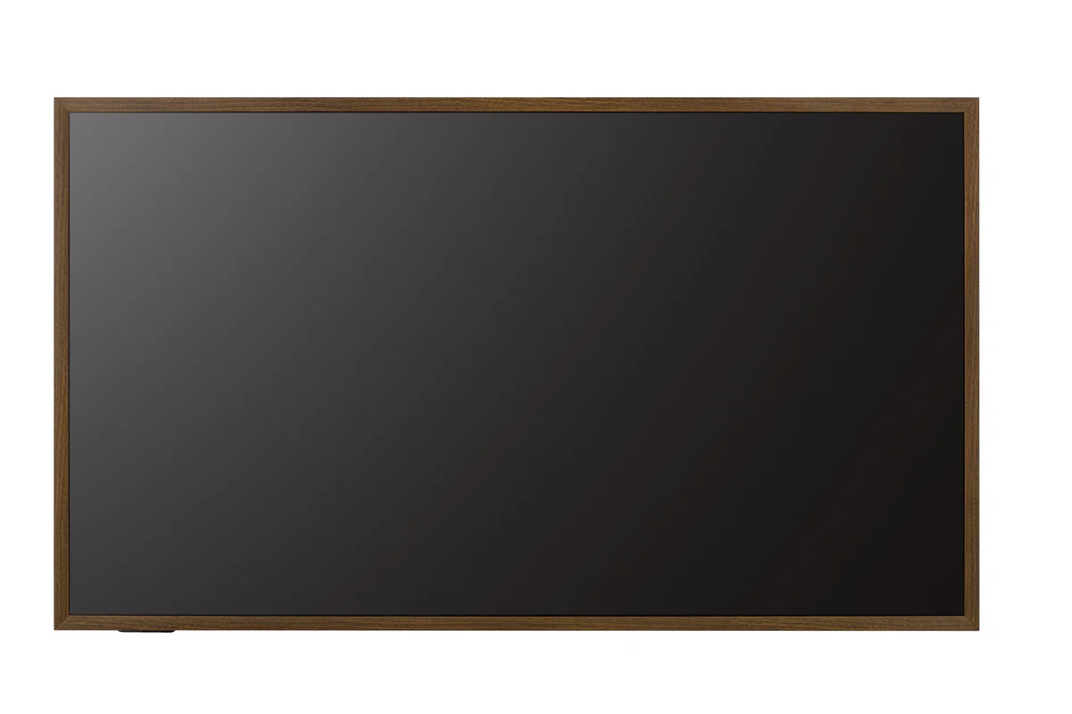 Hisense Canvas TV Frame (Walnut) for the 55/65/75/85S7N Canvas TV - Image 4