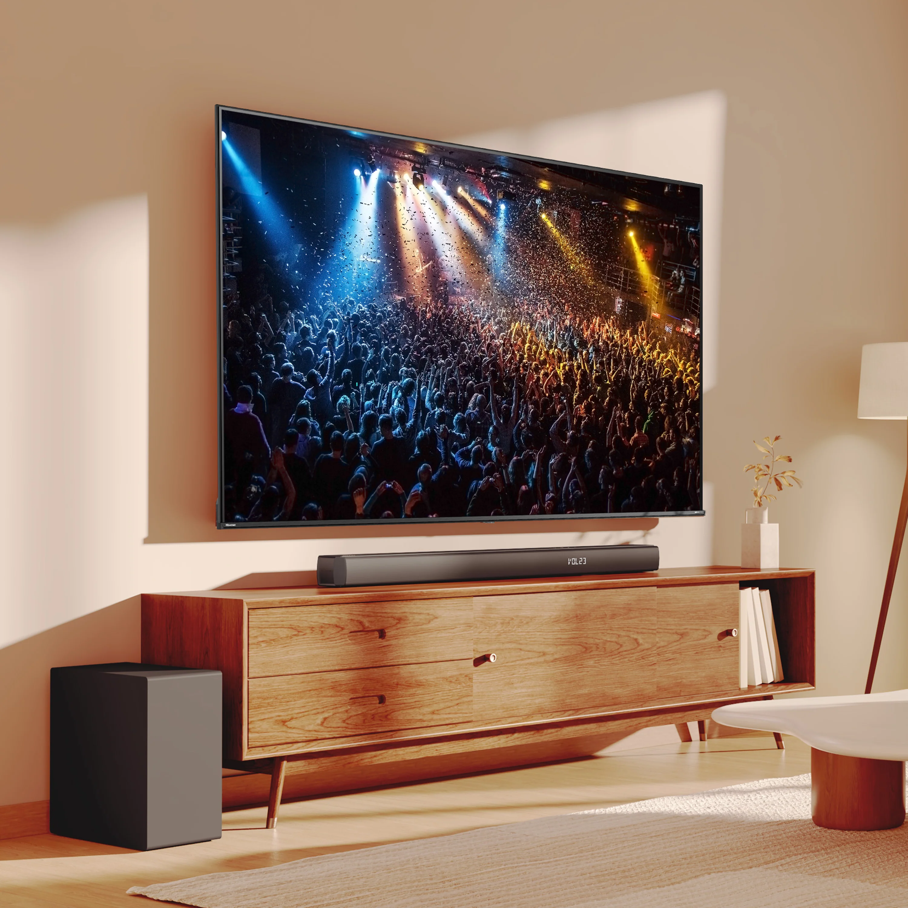 Hisense HS3100 3.1Ch, Dolby Digital Plus/ DTS Virtual:X, Sound Bar with Wireless Subwoofer - Image 13