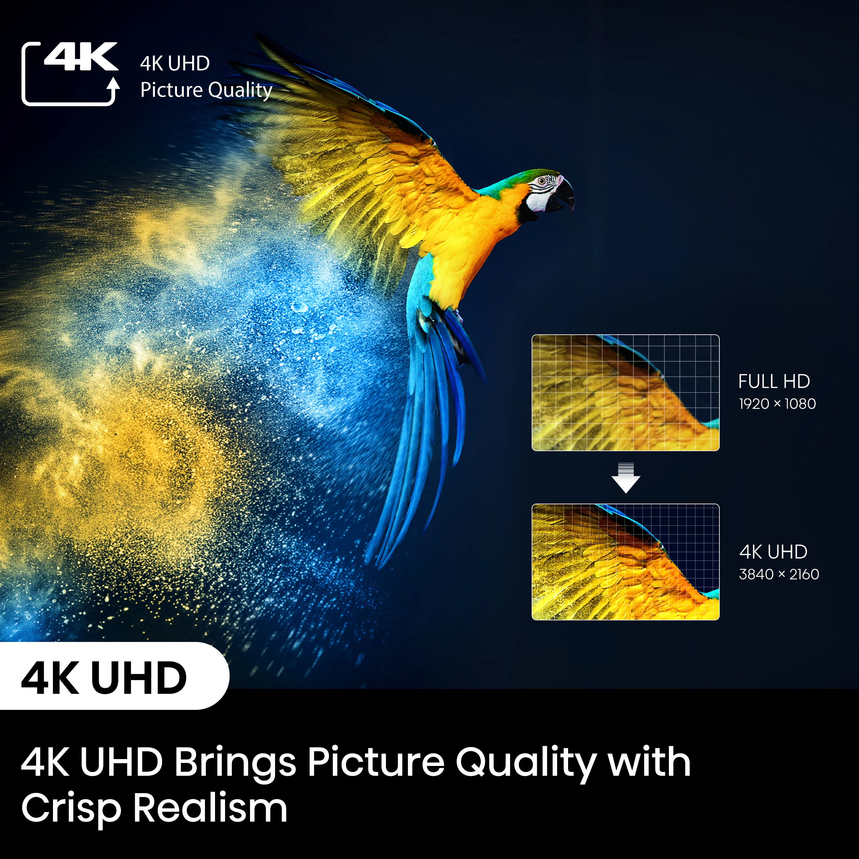 Hisense PL1 UST Laser Cinema projector projecting up to 120" - Image 8