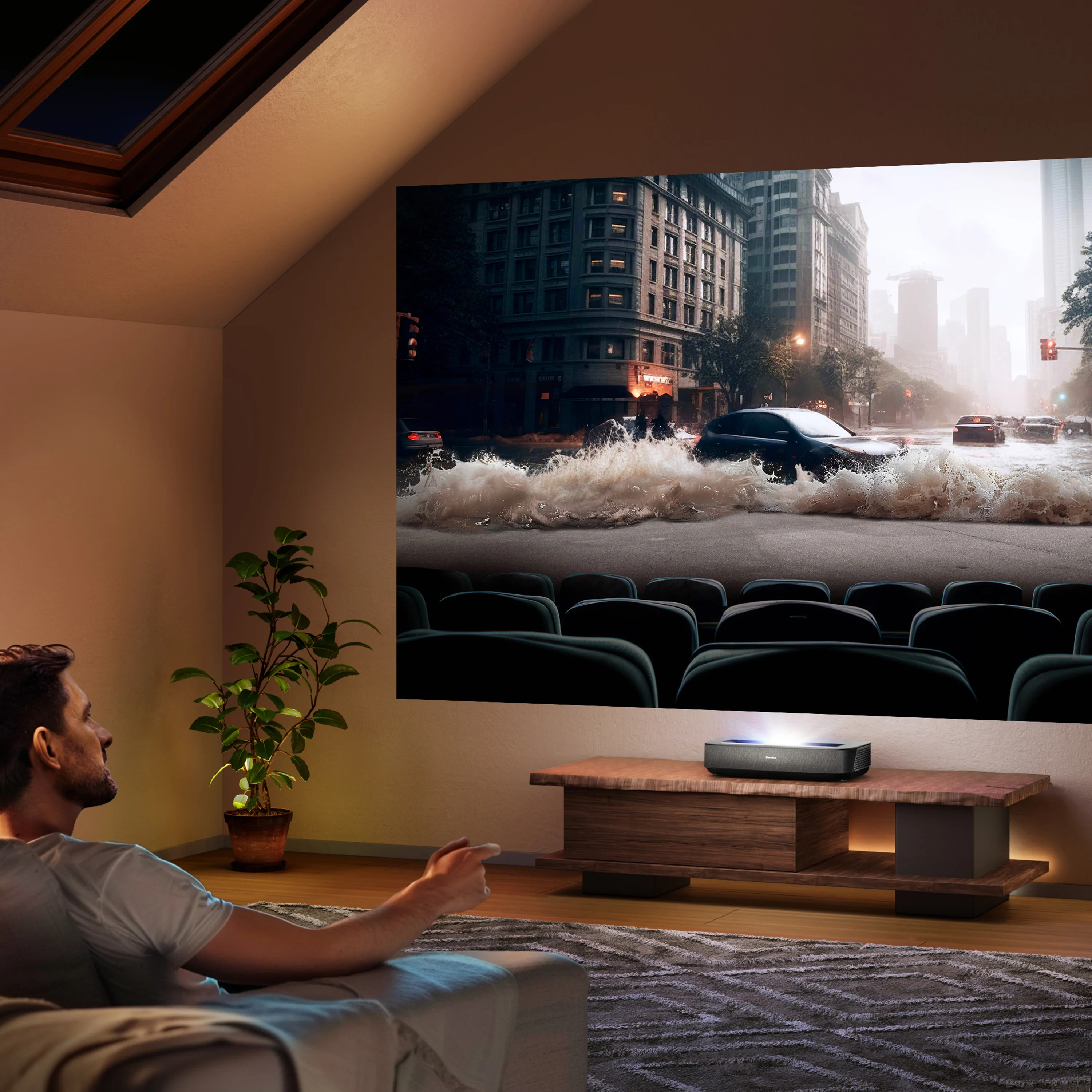 Hisense PL2 UST Laser Cinema projector projecting up to 150" - Image 13