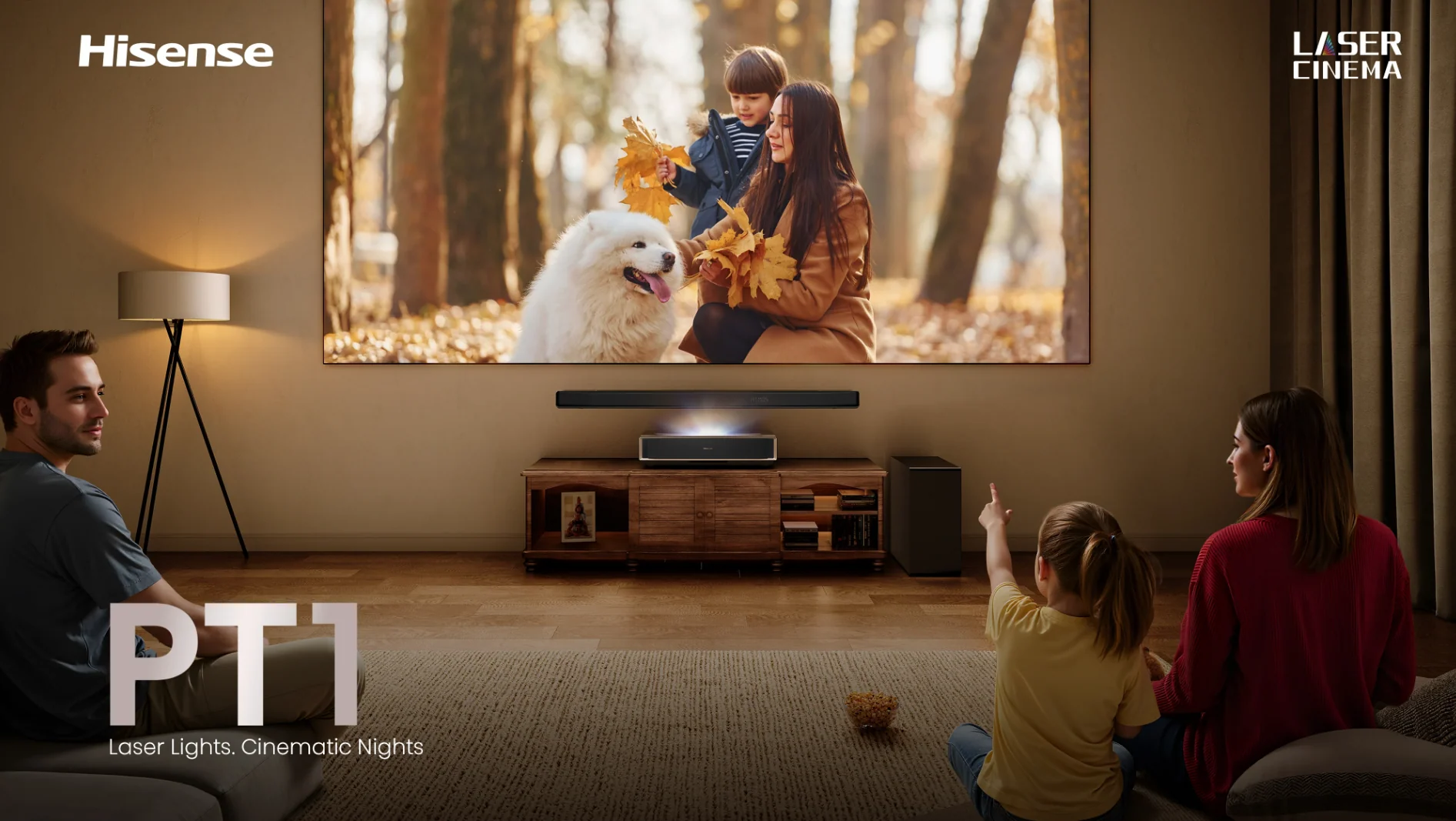 PT1, 4K UHD Triple Laser Ultra Short Throw UST Smart Projector (up to 150") - Image 11