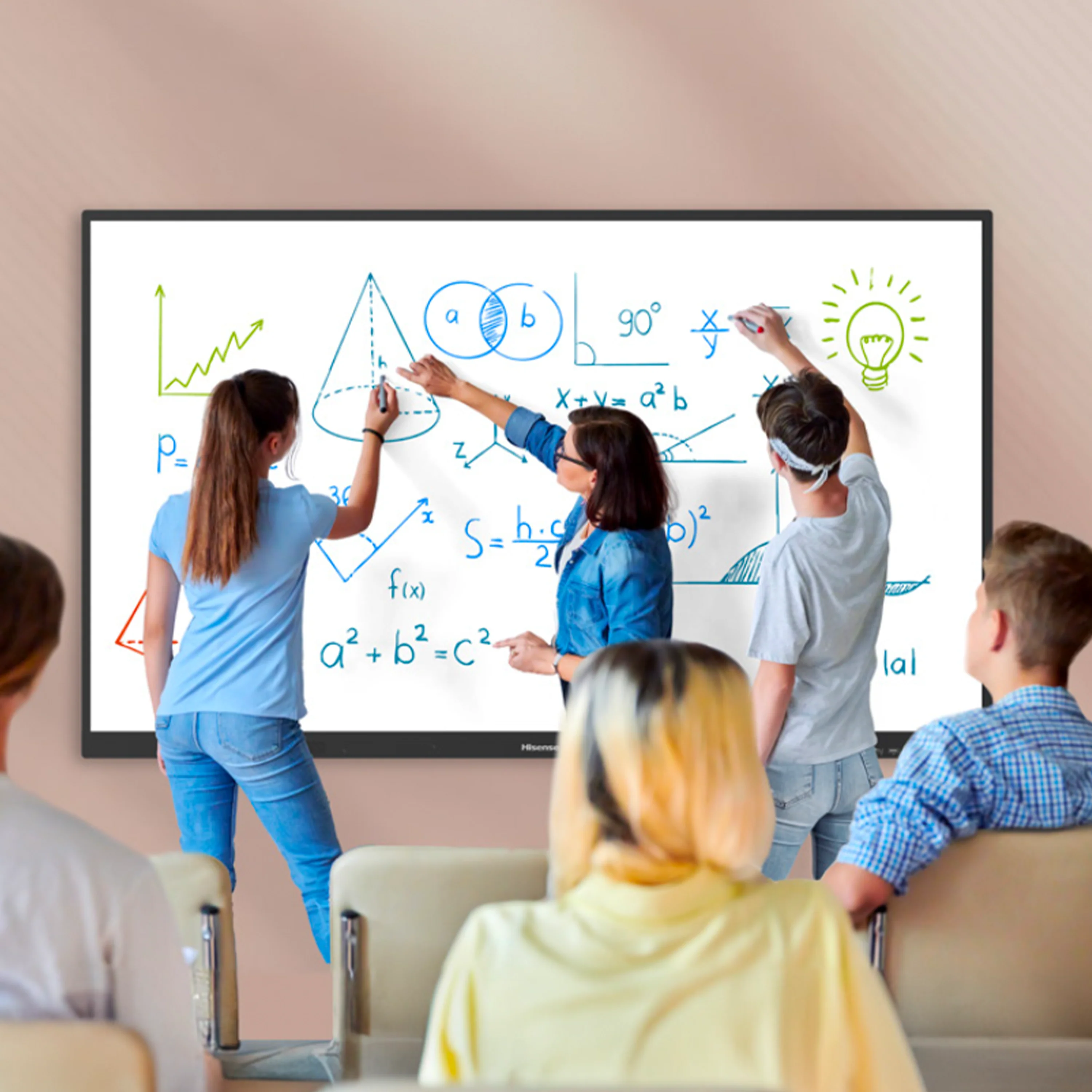 Hisense WE3FE 65/75/86", Interactive Digital Board, IR Touch, Android 14 &EDLA certified, 8GB+128GB , Touch: <40 points (OPS) / 32 points (Android) - Image 6