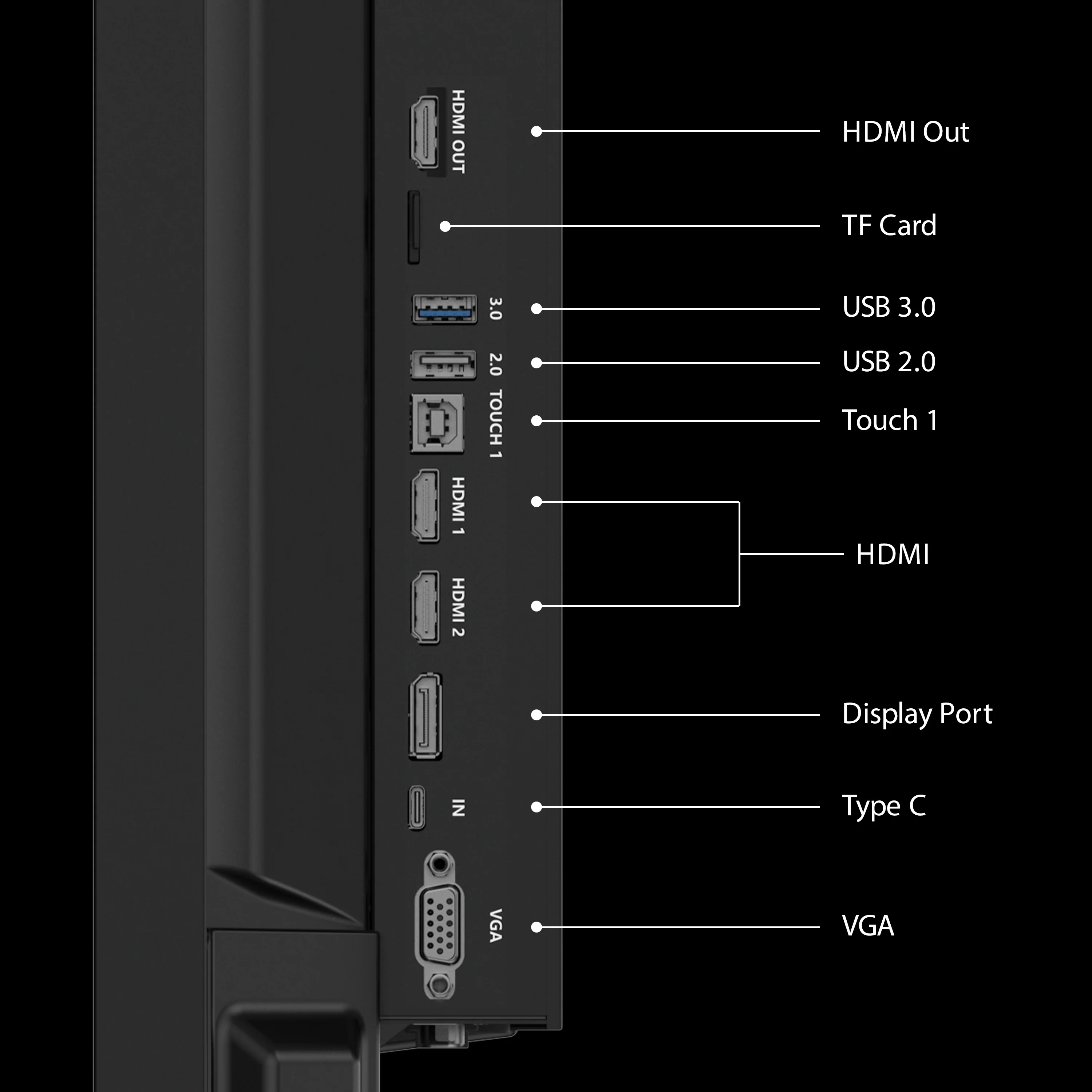 Hisense WE3FE 65/75/86", Interactive Digital Board, IR Touch, Android 14 &EDLA certified, 8GB+128GB , Touch: <40 points (OPS) / 32 points (Android) - Image 7