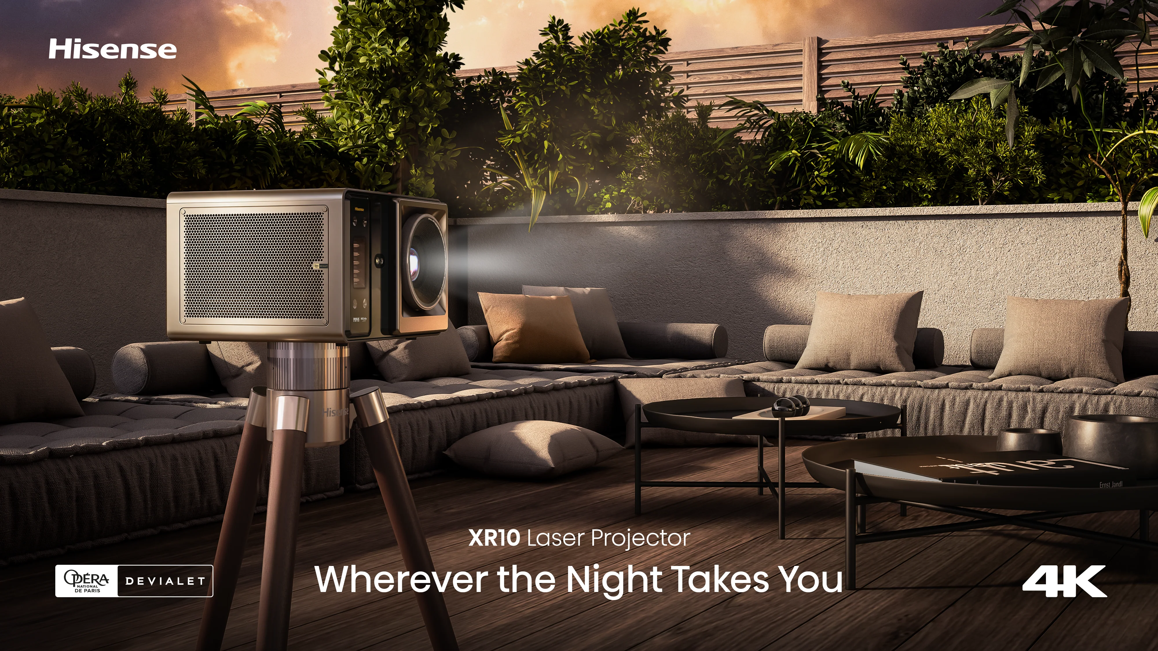 Hisense XR10 4K Triple Laser Smart Projector - Image 11