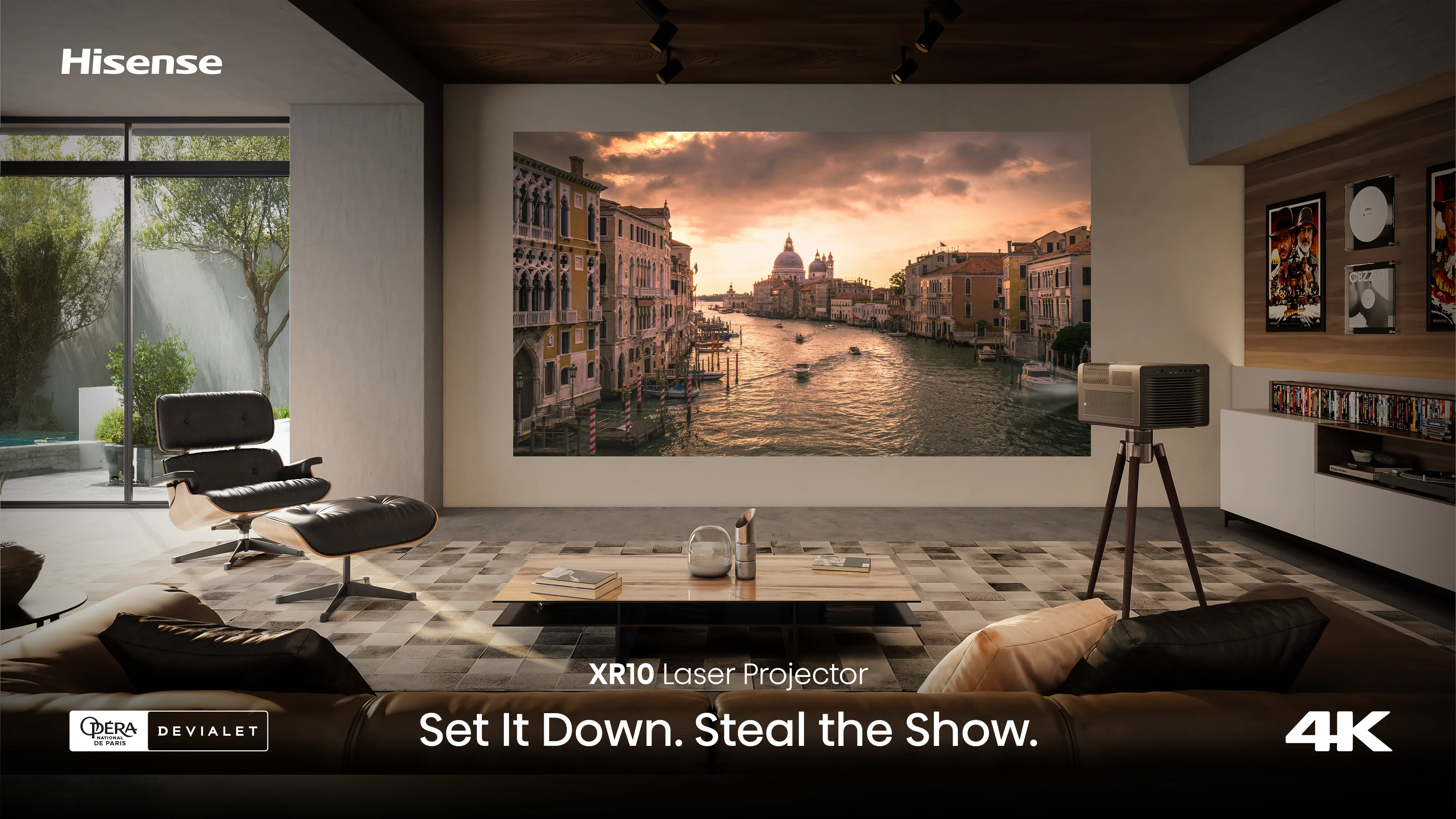 Hisense XR10 4K Triple Laser Smart Projector - Image 12