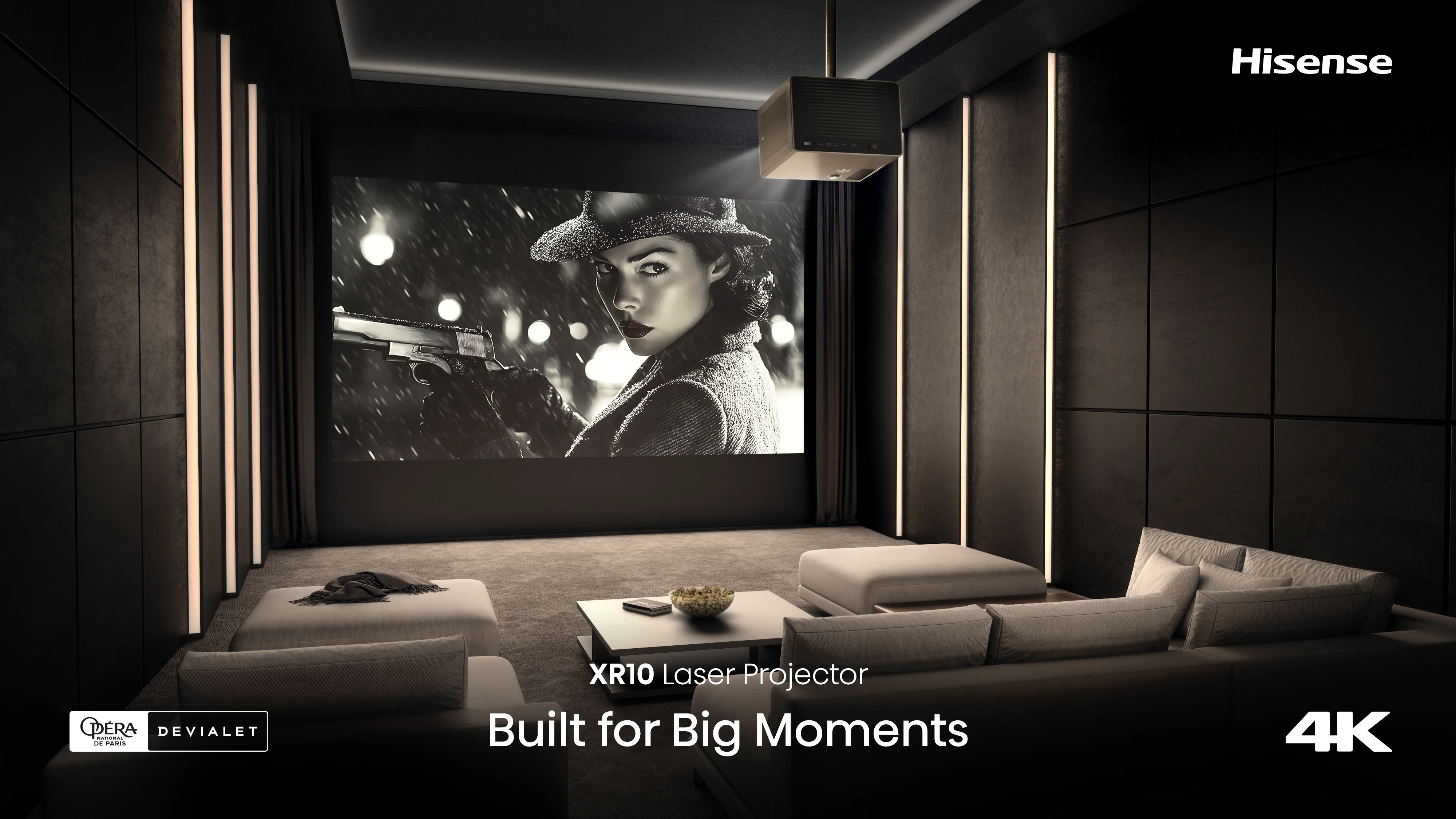 Hisense XR10 4K Triple Laser Smart Projector - Image 13