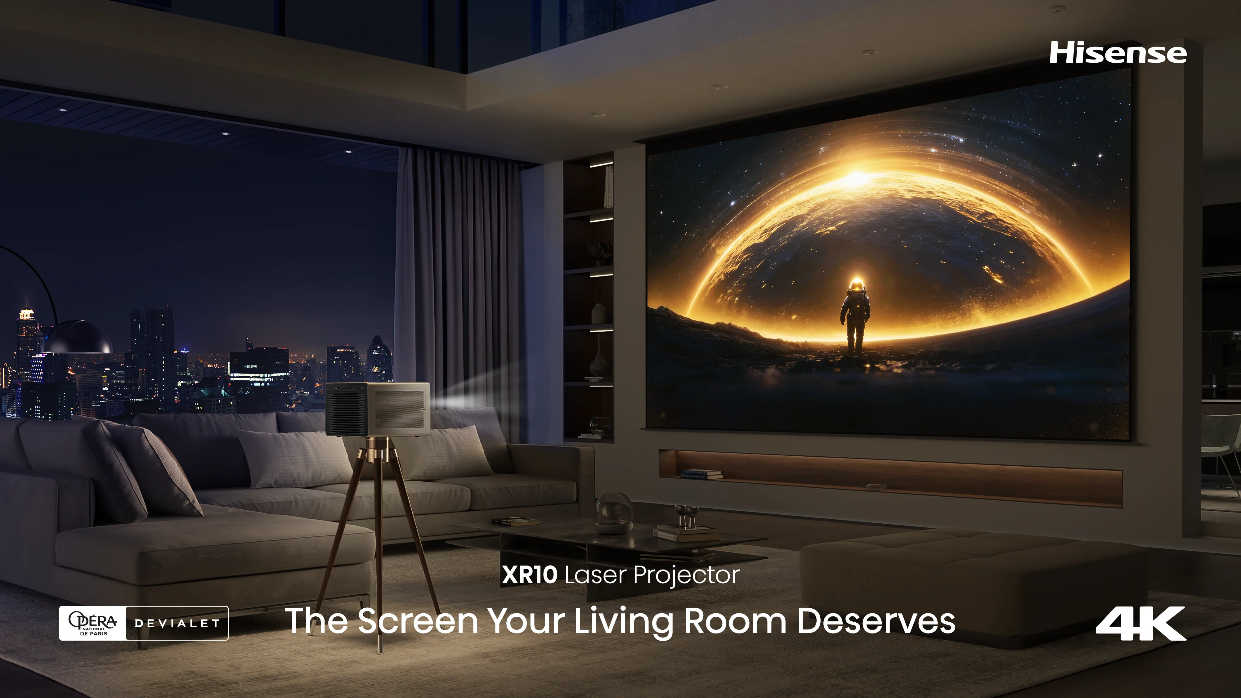 Hisense XR10 4K Triple Laser Smart Projector - Image 14