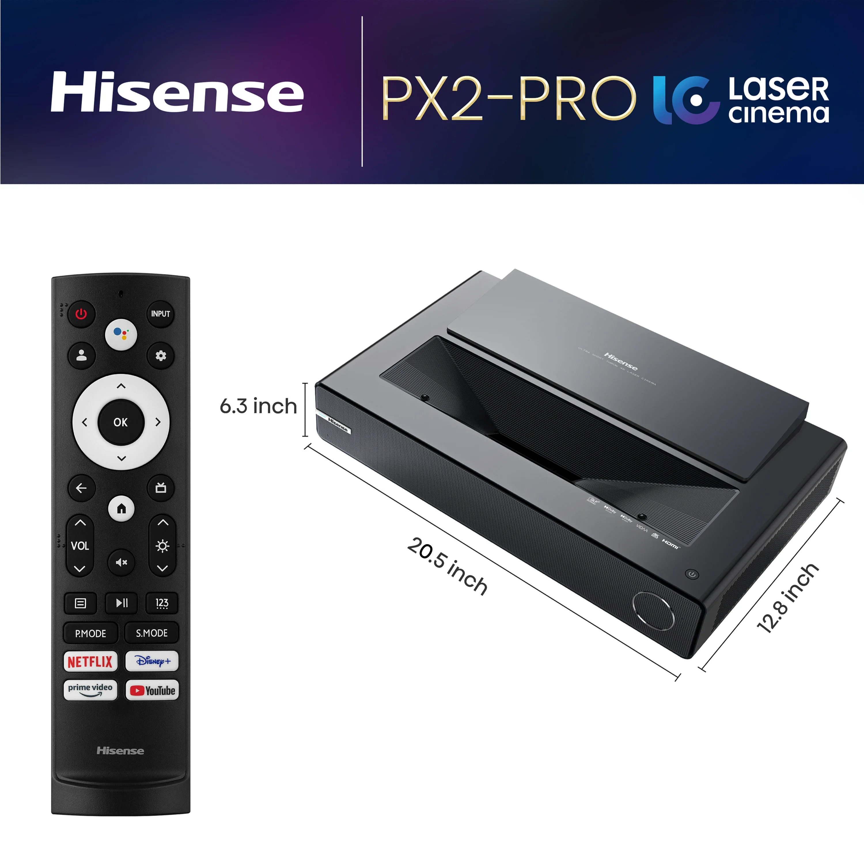 PX2-PRO TriChroma Laser Cinema (up to 130") - Open Box - Image 3